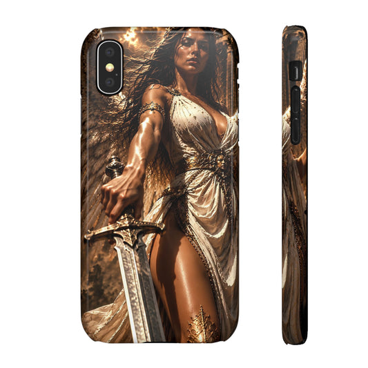 Warrior Goddess Phone Case — Fantasy Art Snap Case