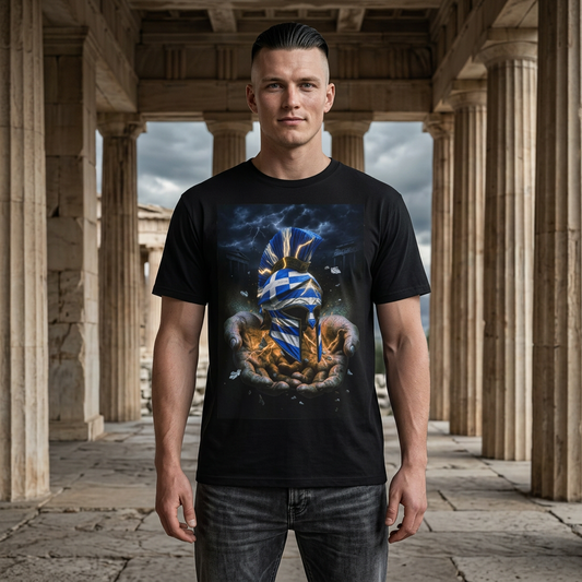Unisex Garment-Dyed T-shirt spirit of sparta