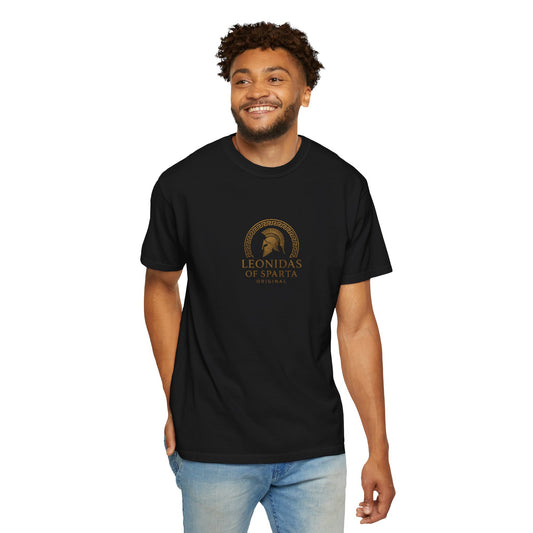 Spartan Helmet T-Shirt — "what we fight for"