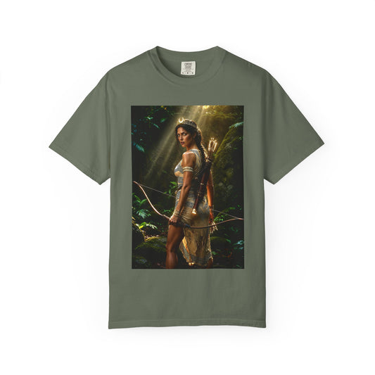 Adventure Archer T-Shirt — Forest Huntress Graphic Tee