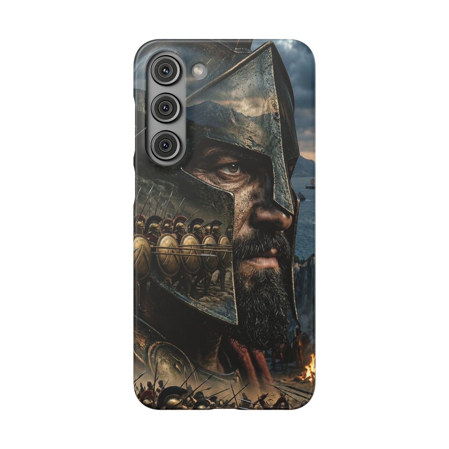 WARRIOR'S GAZE PHONE CASE