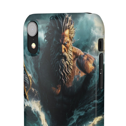 poseidon God Phone Case – Mythic Triton Ocean iPhone Snap Case