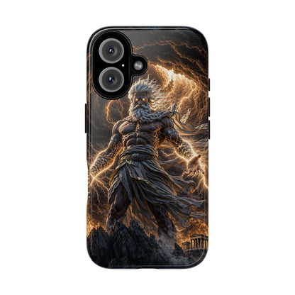 Mythic Thunder God Phone Case — Lightning Warrior Tough Protective Cover