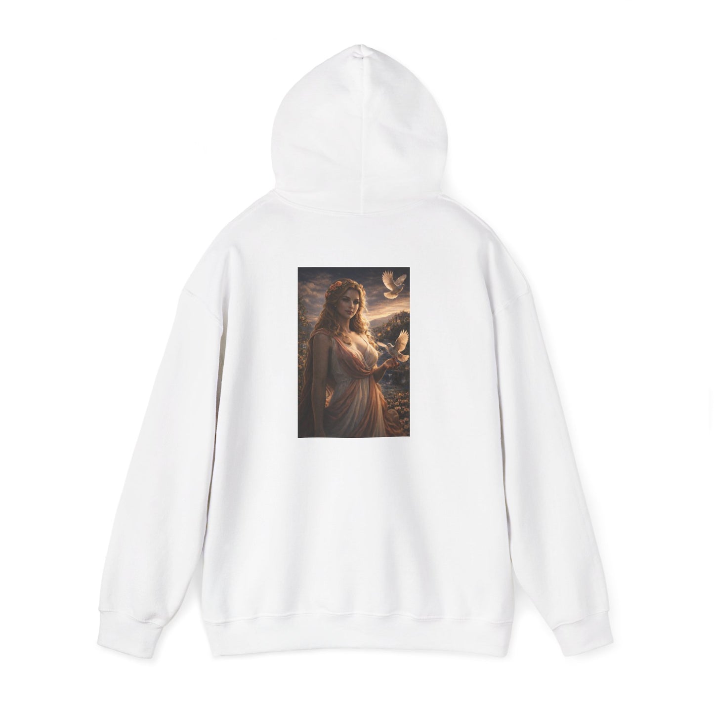 Aphrodite Goddess of Love Hoodie — Mythology-Inspired Women's/Unisex Sweatshirt