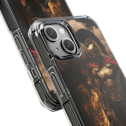 Spartan Warrior Magnetic Impact Case — Clear Protective Phone Case