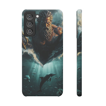 poseidon God Phone Case – Mythic Triton Ocean iPhone Snap Case