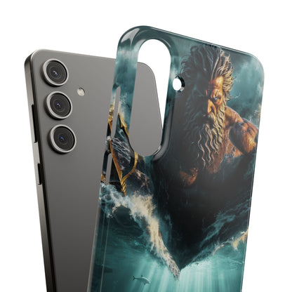 poseidon God Phone Case – Mythic Triton Ocean iPhone Snap Case