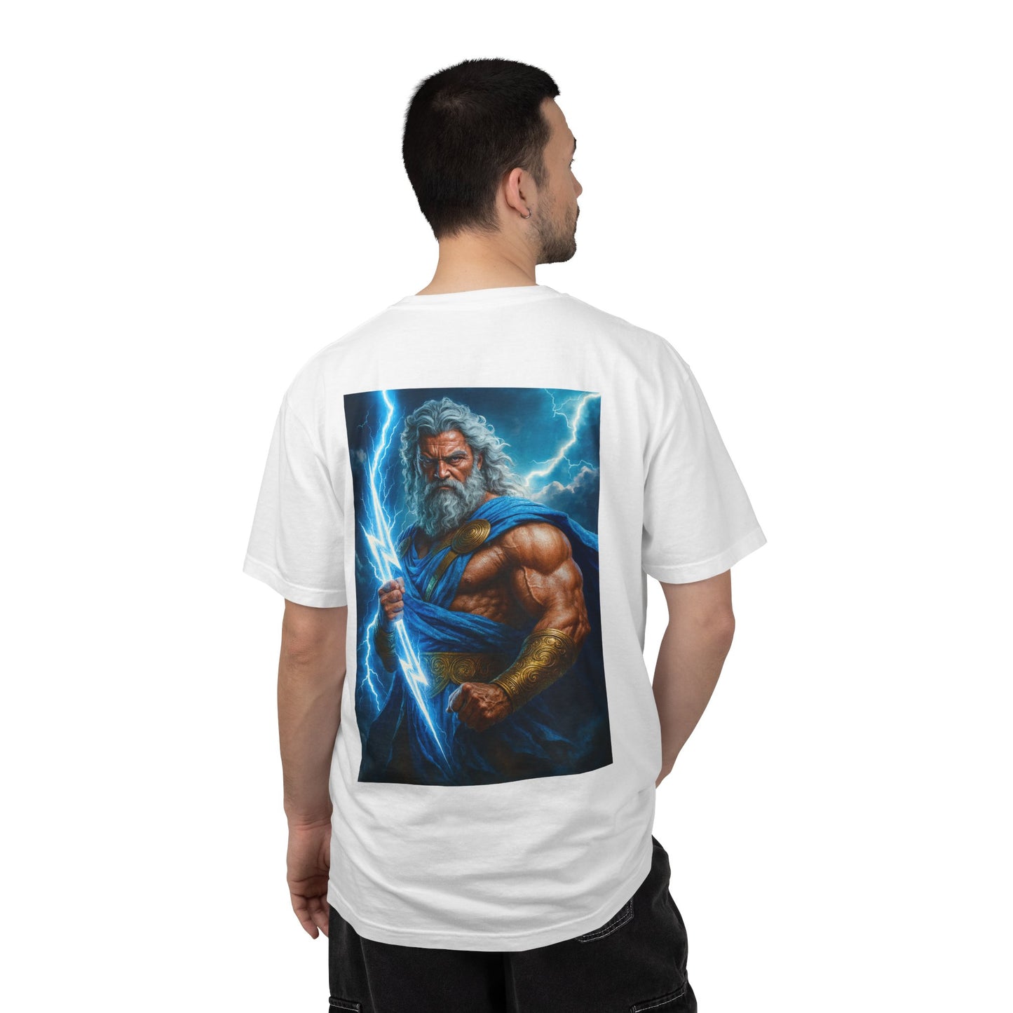 Zeus Thunderbolt T-Shirt — Mythology Greek God Lightning Tee