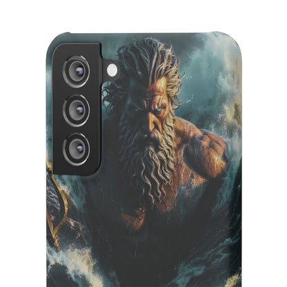 poseidon God Phone Case – Mythic Triton Ocean iPhone Snap Case