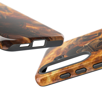 Spartan Lion Phone Case – Fierce Warrior Armor iPhone Case