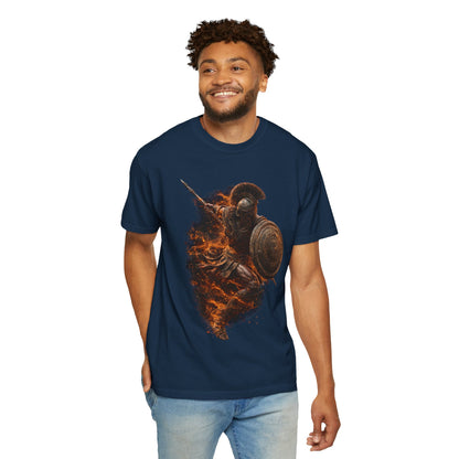 Spartan Warrior Battle T-Shirt