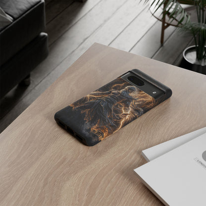 Mythic Thunder God Phone Case — Lightning Warrior Tough Protective Cover