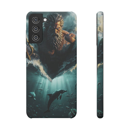poseidon God Phone Case – Mythic Triton Ocean iPhone Snap Case