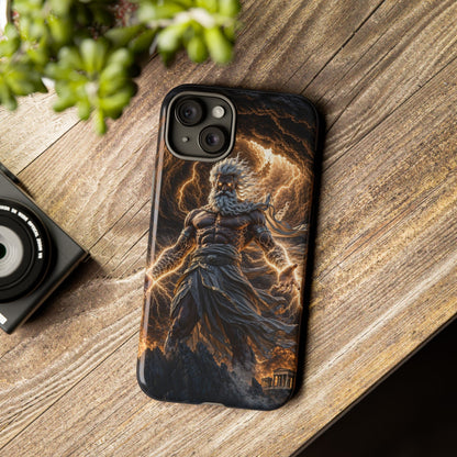 Mythic Thunder God Phone Case — Lightning Warrior Tough Protective Cover