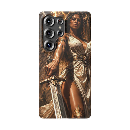 Warrior Goddess Phone Case — Fantasy Art Snap Case