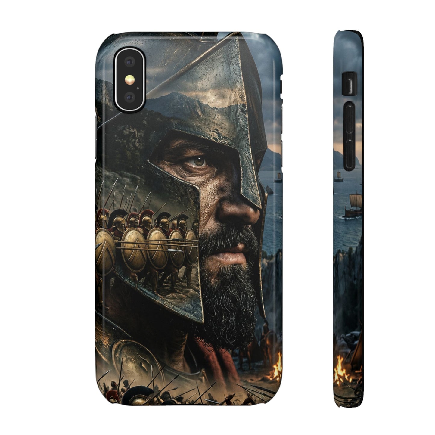 WARRIOR'S GAZE PHONE CASE