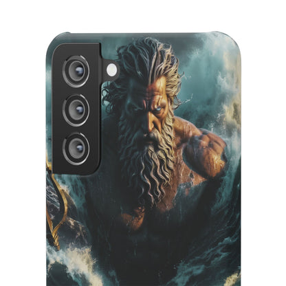 poseidon God Phone Case – Mythic Triton Ocean iPhone Snap Case