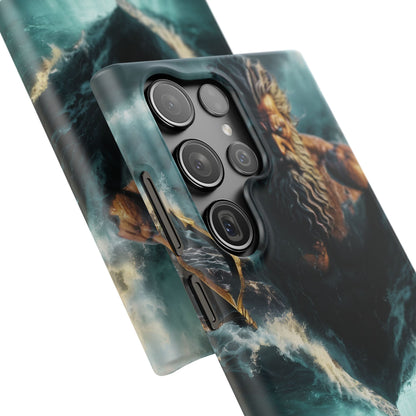 poseidon God Phone Case – Mythic Triton Ocean iPhone Snap Case