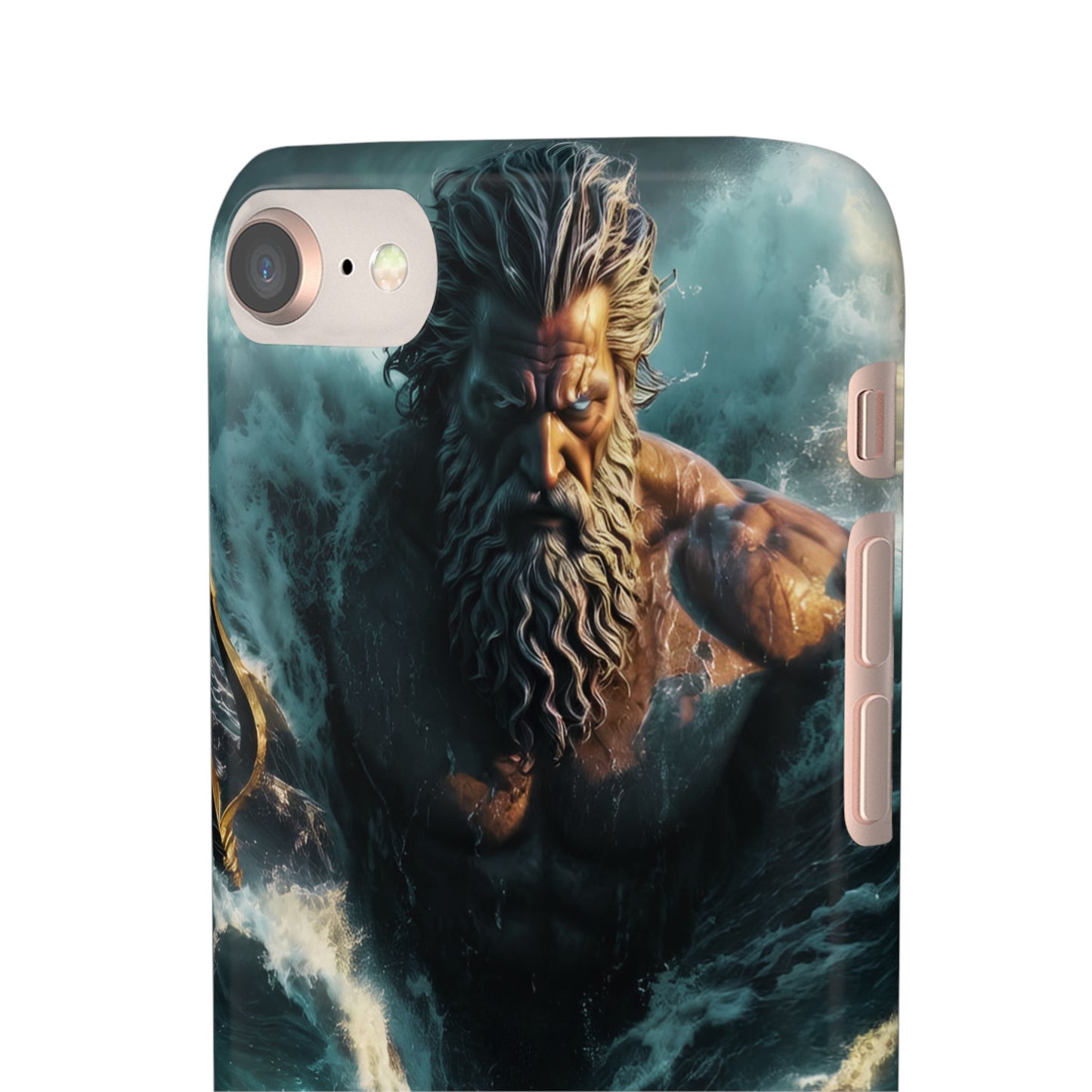 poseidon God Phone Case – Mythic Triton Ocean iPhone Snap Case