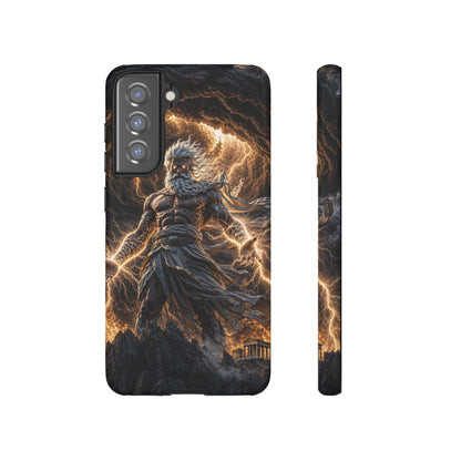 Mythic Thunder God Phone Case — Lightning Warrior Tough Protective Cover