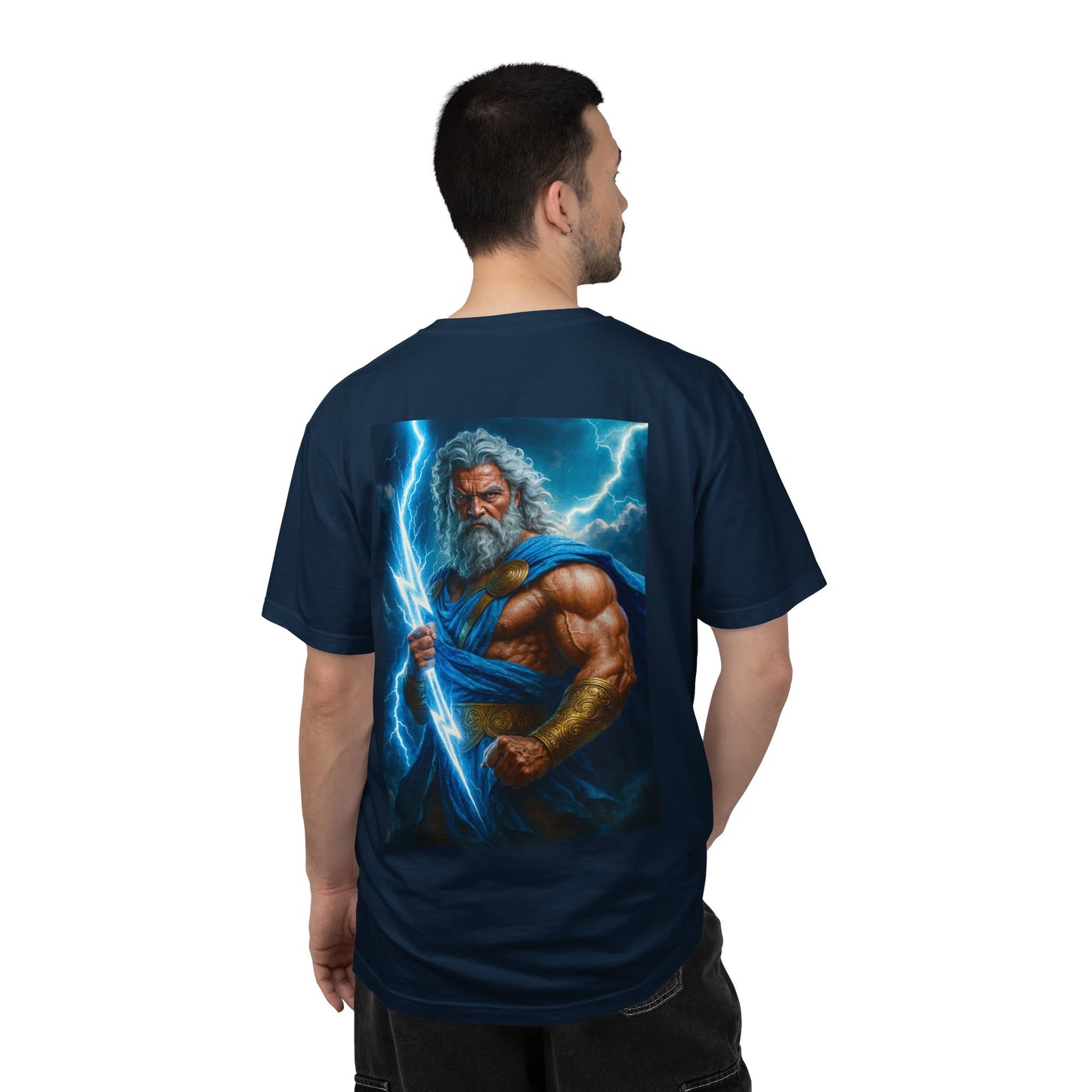 Zeus Thunderbolt T-Shirt — Mythology Greek God Lightning Tee