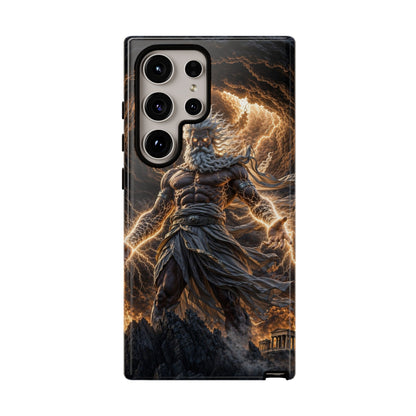Mythic Thunder God Phone Case — Lightning Warrior Tough Protective Cover