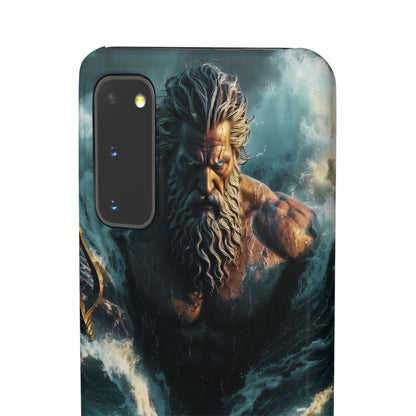 poseidon God Phone Case – Mythic Triton Ocean iPhone Snap Case