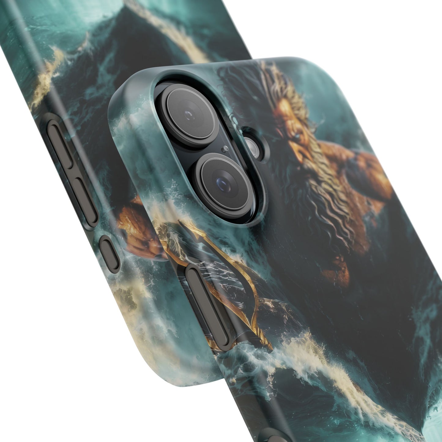 poseidon God Phone Case – Mythic Triton Ocean iPhone Snap Case