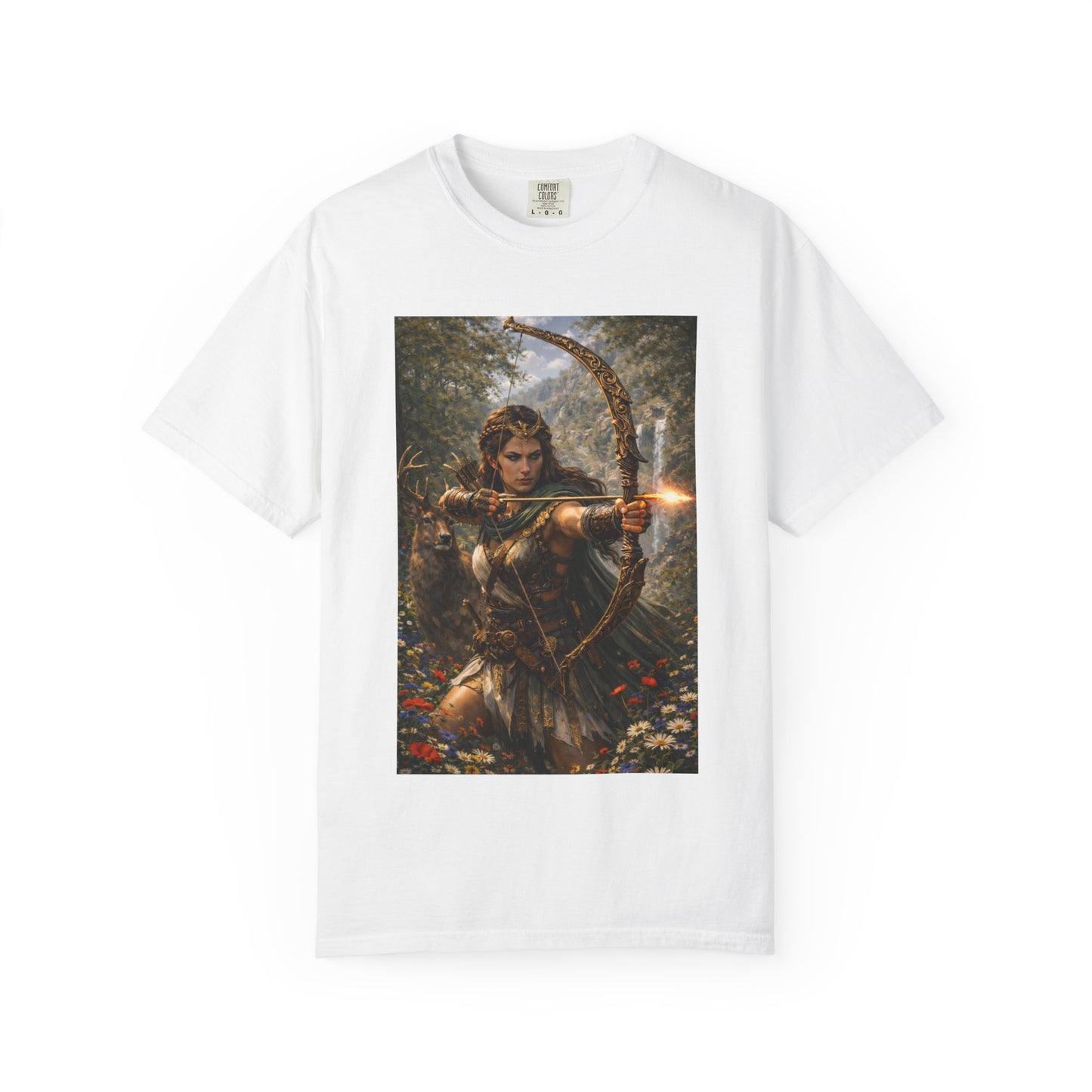 Artemis Goddess of the Hunt Graphic Tee