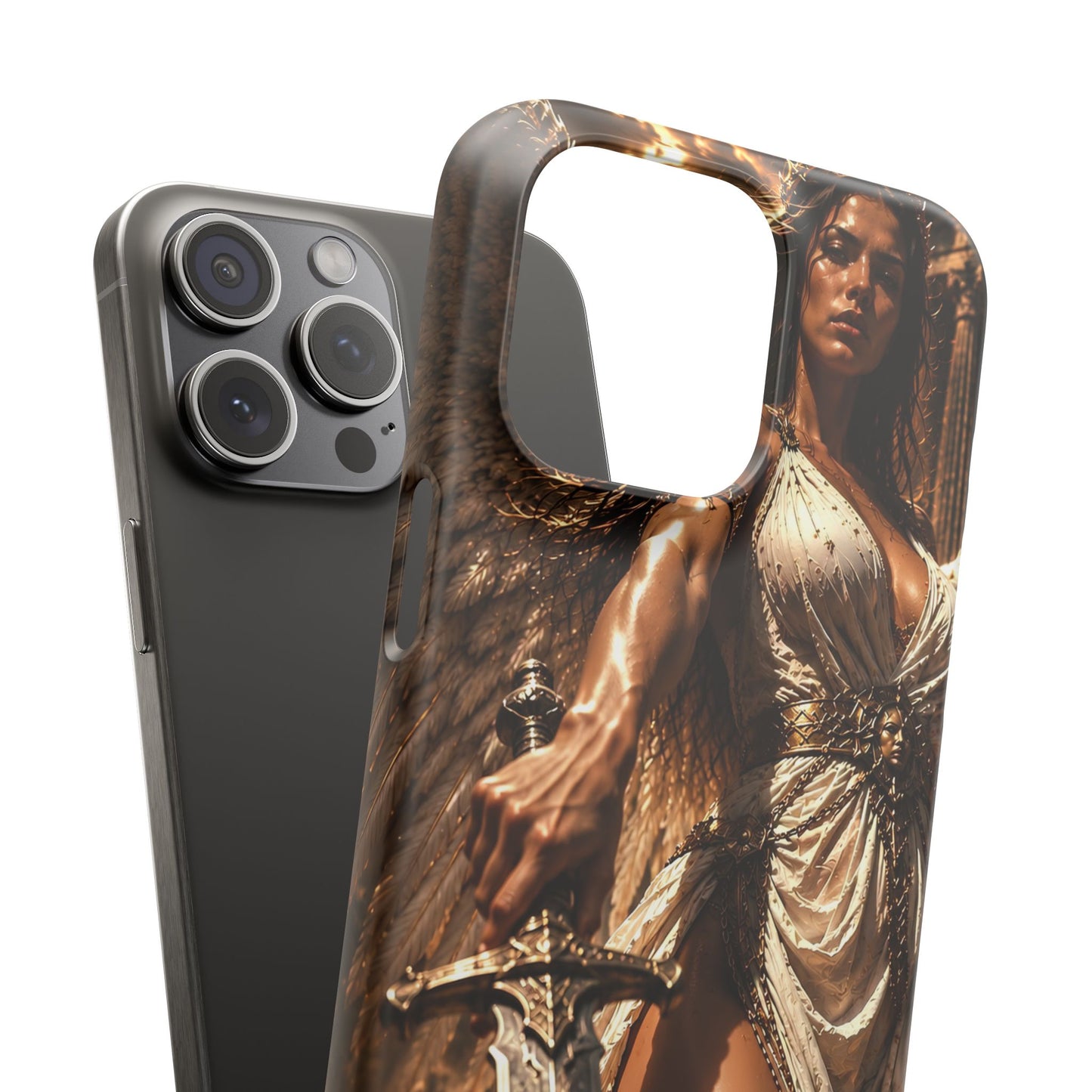 Warrior Goddess Phone Case — Fantasy Art Snap Case