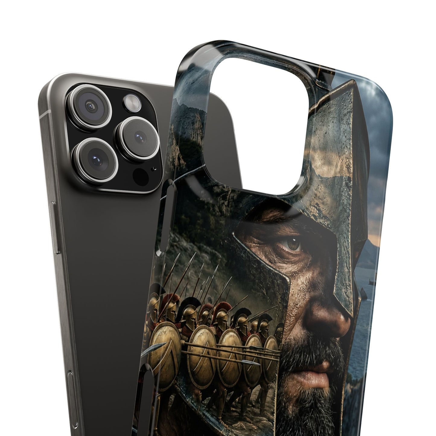 WARRIOR'S GAZE PHONE CASE
