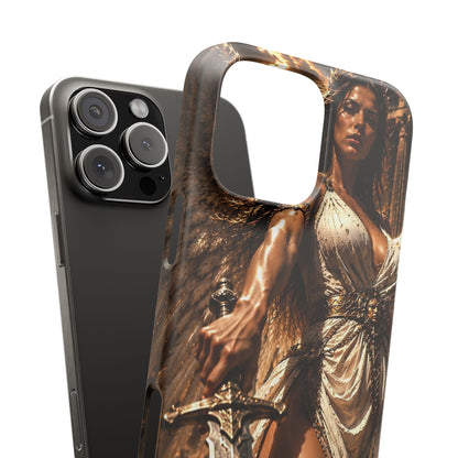 Warrior Goddess Phone Case — Fantasy Art Snap Case
