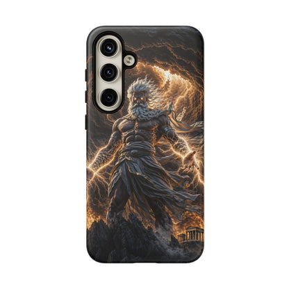Mythic Thunder God Phone Case — Lightning Warrior Tough Protective Cover