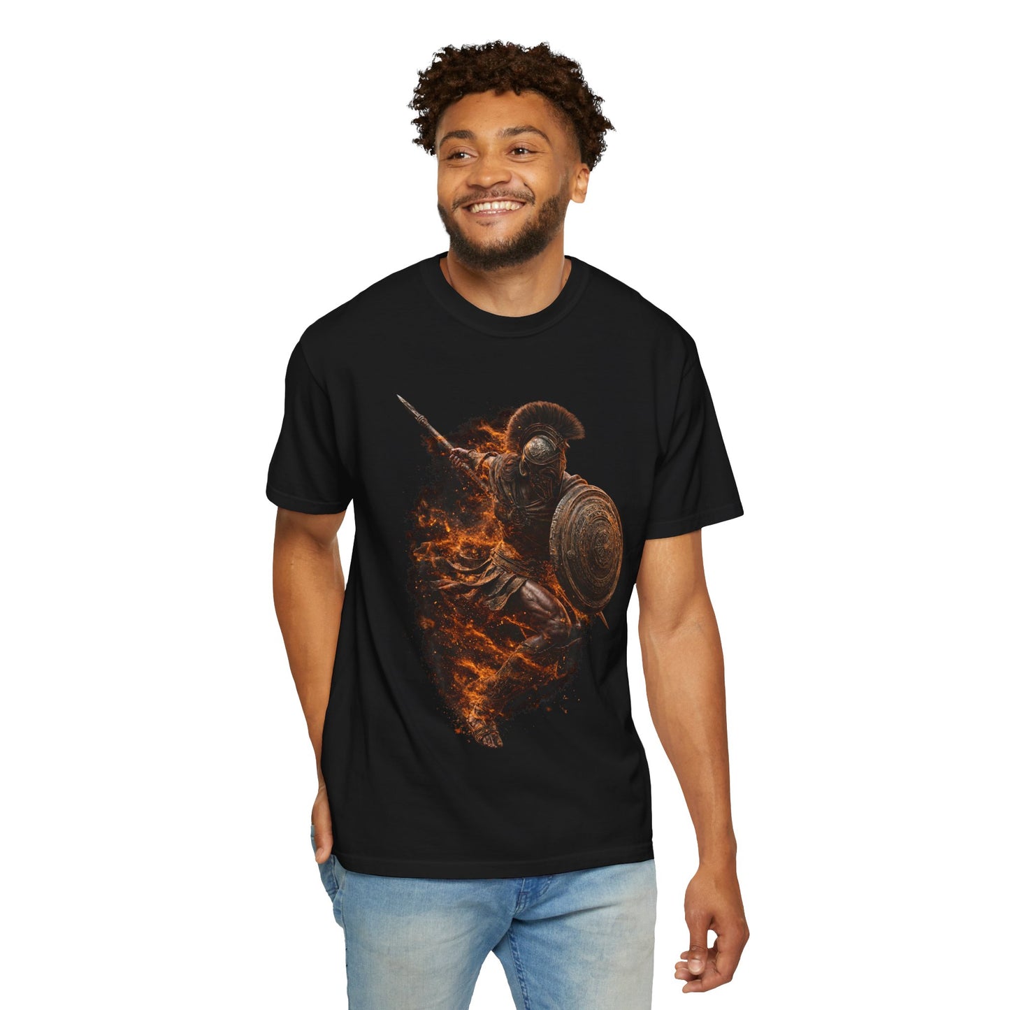 Spartan Warrior Battle T-Shirt