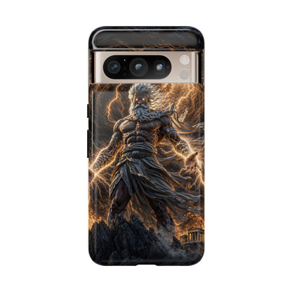 Mythic Thunder God Phone Case — Lightning Warrior Tough Protective Cover