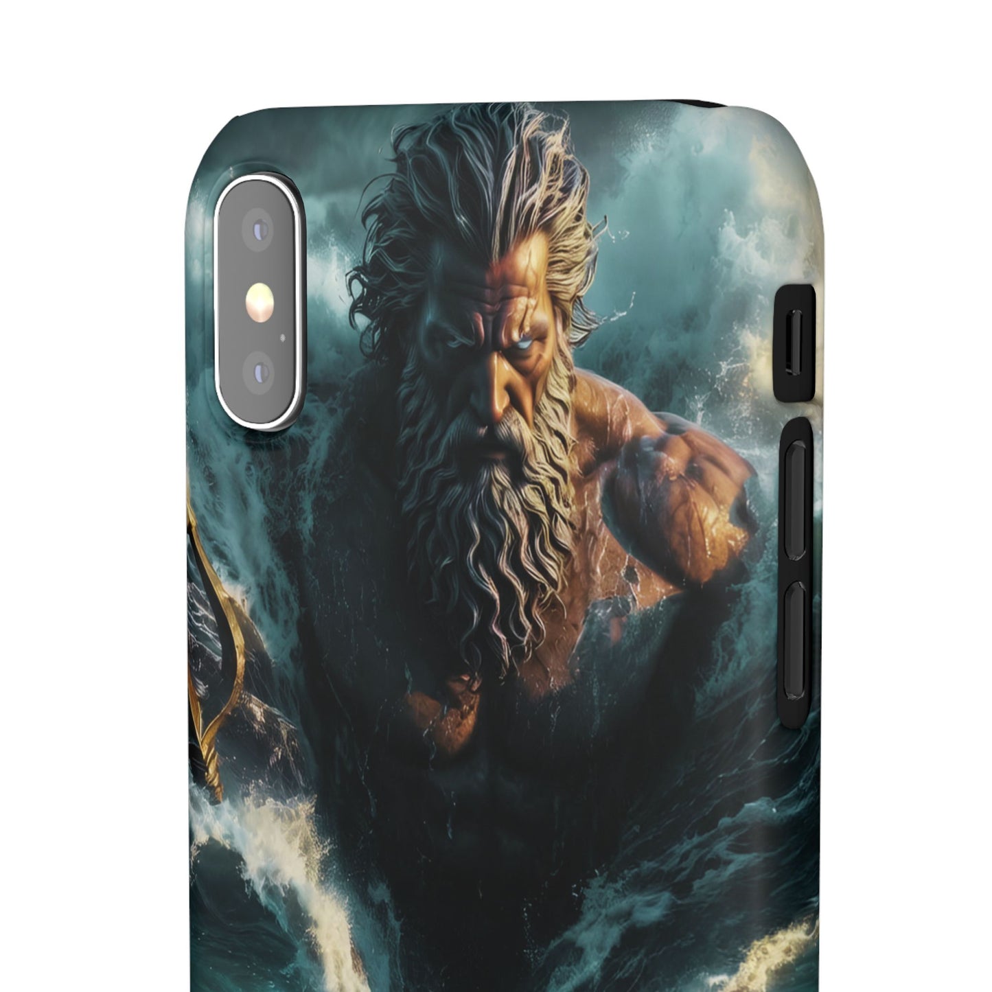 poseidon God Phone Case – Mythic Triton Ocean iPhone Snap Case
