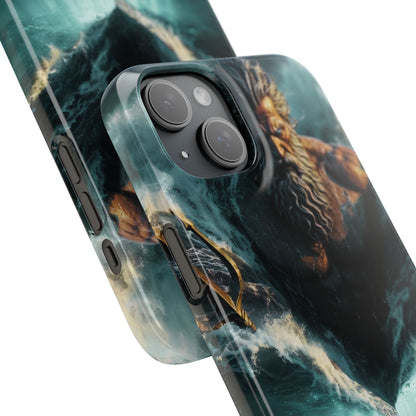 poseidon God Phone Case – Mythic Triton Ocean iPhone Snap Case