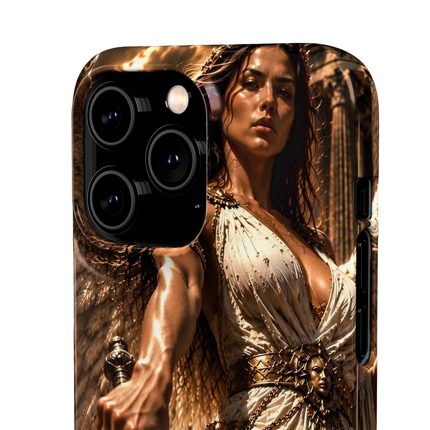 Warrior Goddess Phone Case — Fantasy Art Snap Case