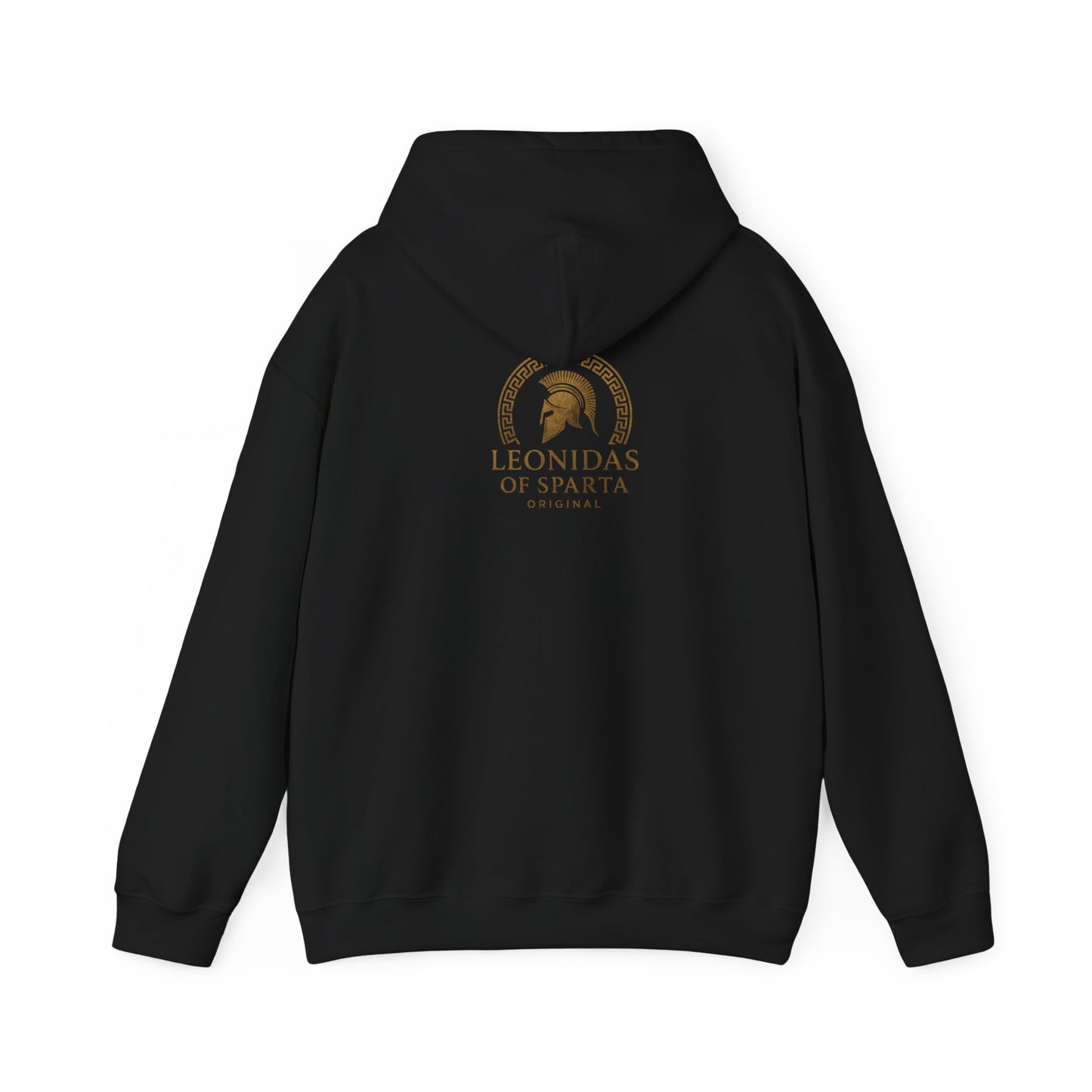 Spartan Warrior Hoodie – Leonidas of Sparta Battle Graphic Sweatshirt