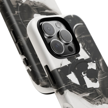 Tough Magnetic Case — Tactical Soldier Silhouette iPhone Cover
