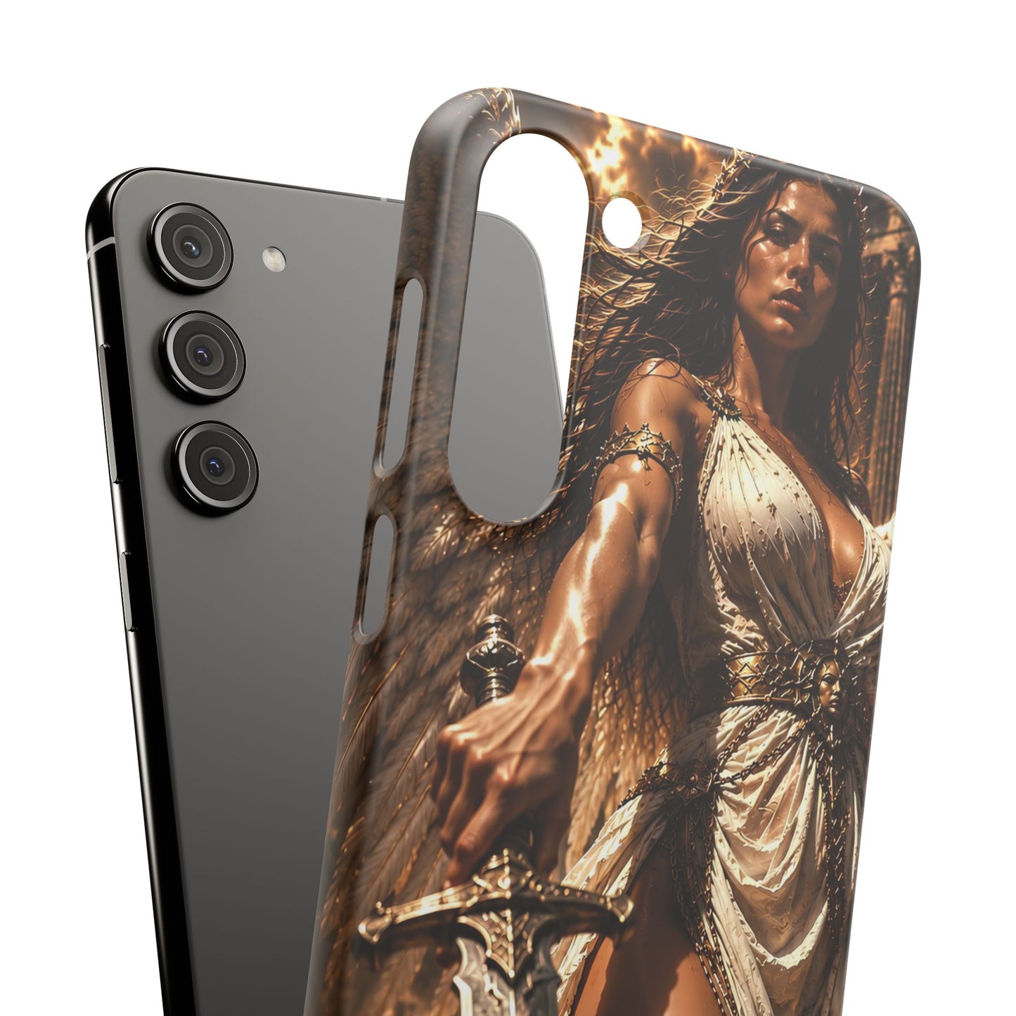 Warrior Goddess Phone Case — Fantasy Art Snap Case