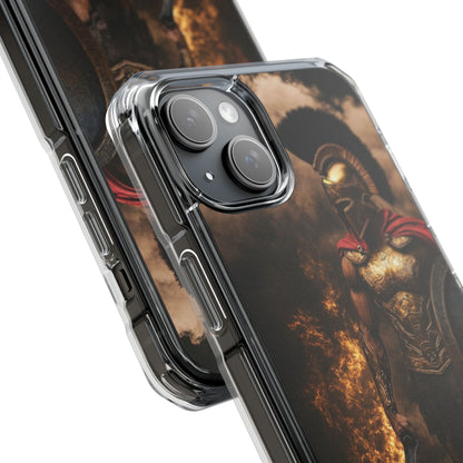 Spartan Warrior Magnetic Impact Case — Clear Protective Phone Case