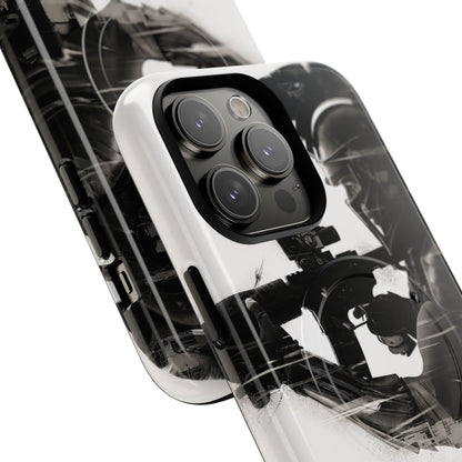 Tough Magnetic Case — Tactical Soldier Silhouette iPhone Cover