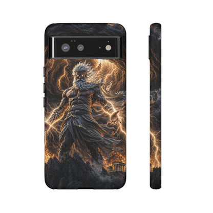 Mythic Thunder God Phone Case — Lightning Warrior Tough Protective Cover