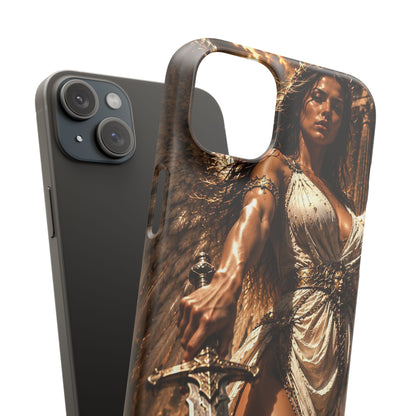 Warrior Goddess Phone Case — Fantasy Art Snap Case
