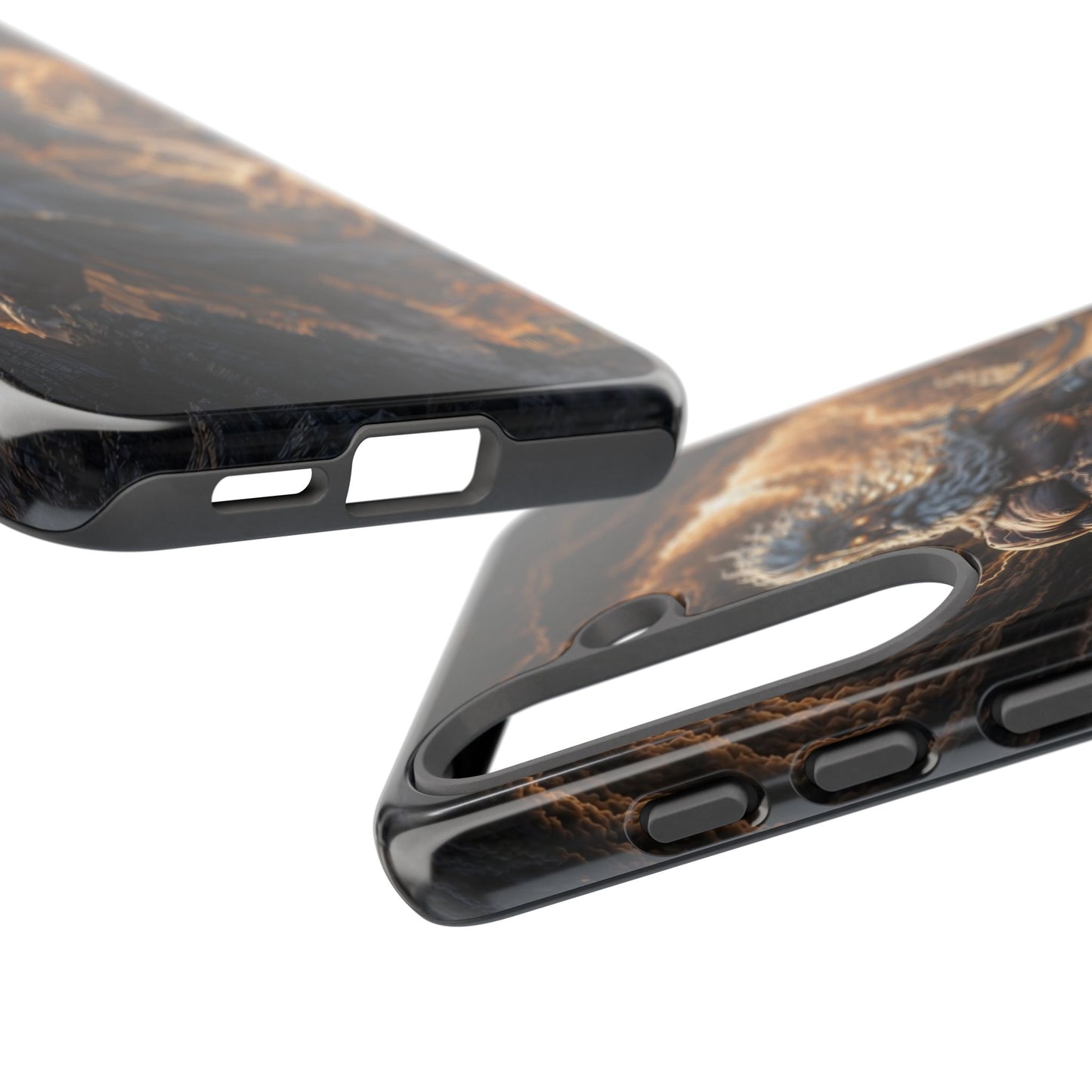 Mythic Thunder God Phone Case — Lightning Warrior Tough Protective Cover