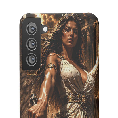 Warrior Goddess Phone Case — Fantasy Art Snap Case