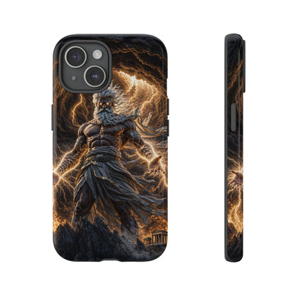 Mythic Thunder God Phone Case — Lightning Warrior Tough Protective Cover