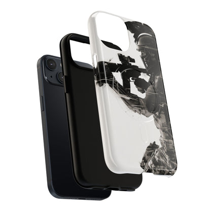 Tough Magnetic Case — Tactical Soldier Silhouette iPhone Cover