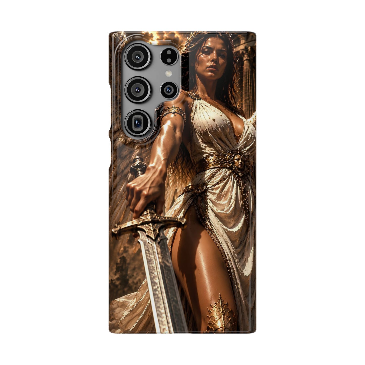 Warrior Goddess Phone Case — Fantasy Art Snap Case